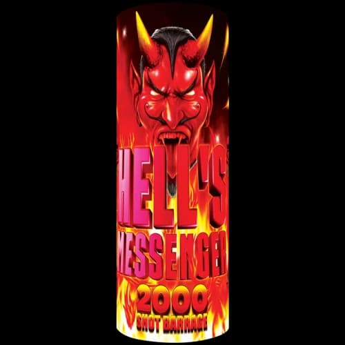 Hells messenger 2,000 shot Barrage