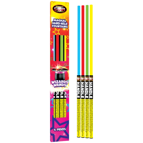 Wizards Wands 4pce Window Box