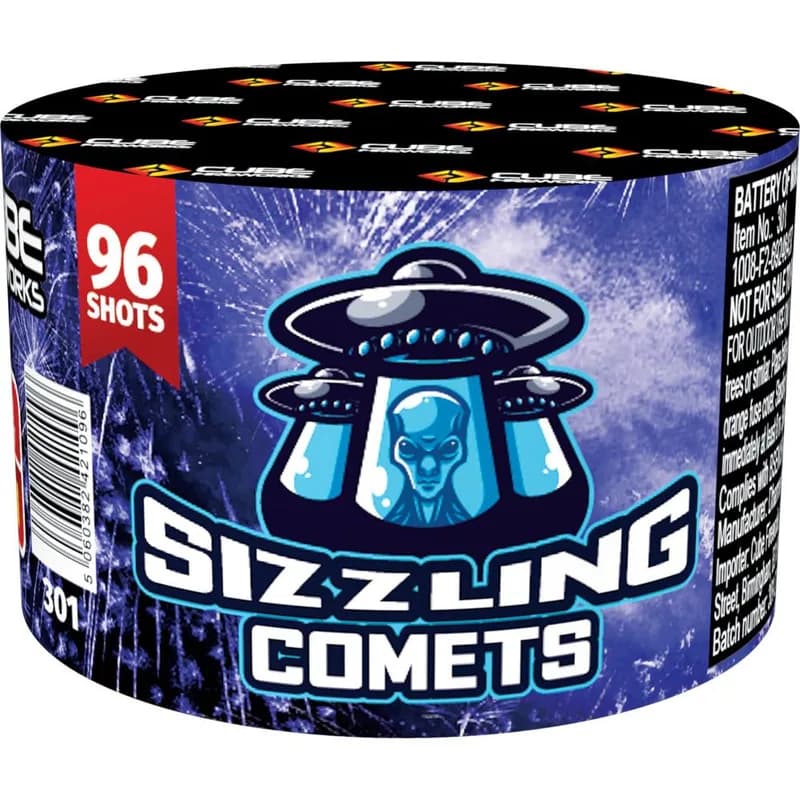 Sizzling Comets 96 Shot Barrage