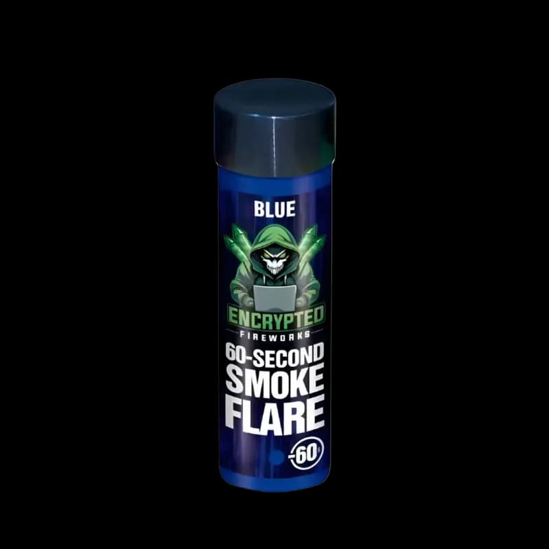 Blue Smoke Flare 60 Seconds