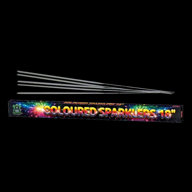 Coloured Sparklers 18″