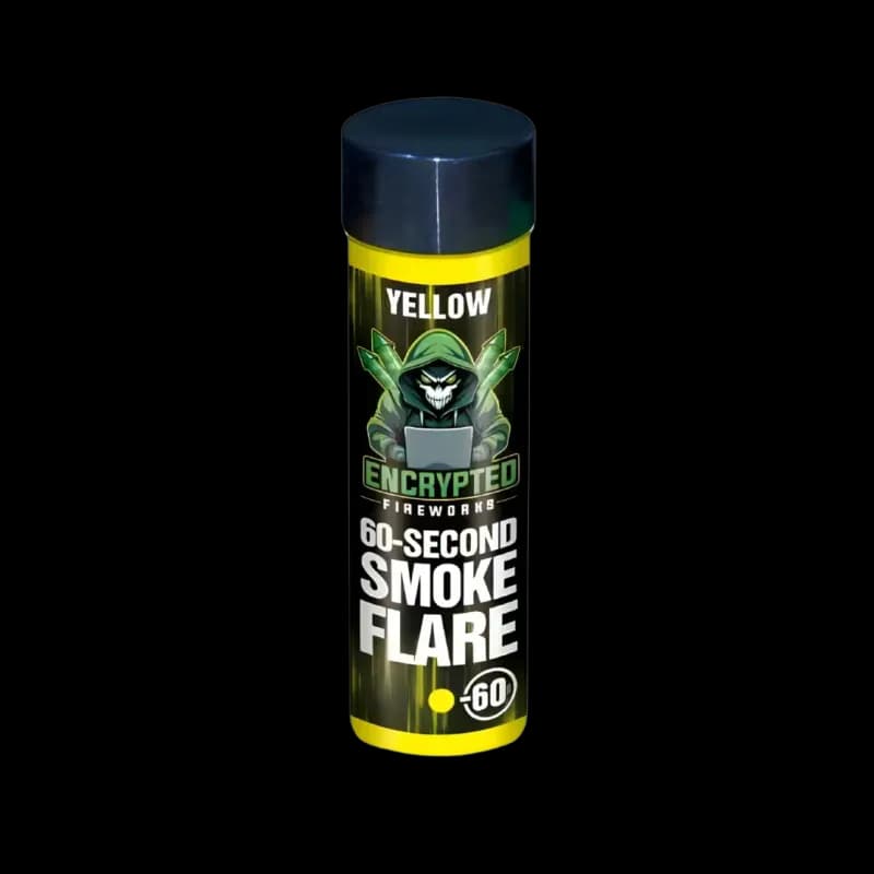Yellow Smoke Flare 60 Seconds