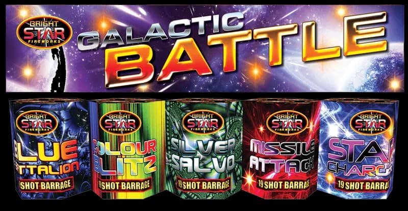 Galactic Battle 18 Shot Barrages