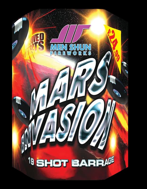 Mars Invasion 19 Shot Barrage
