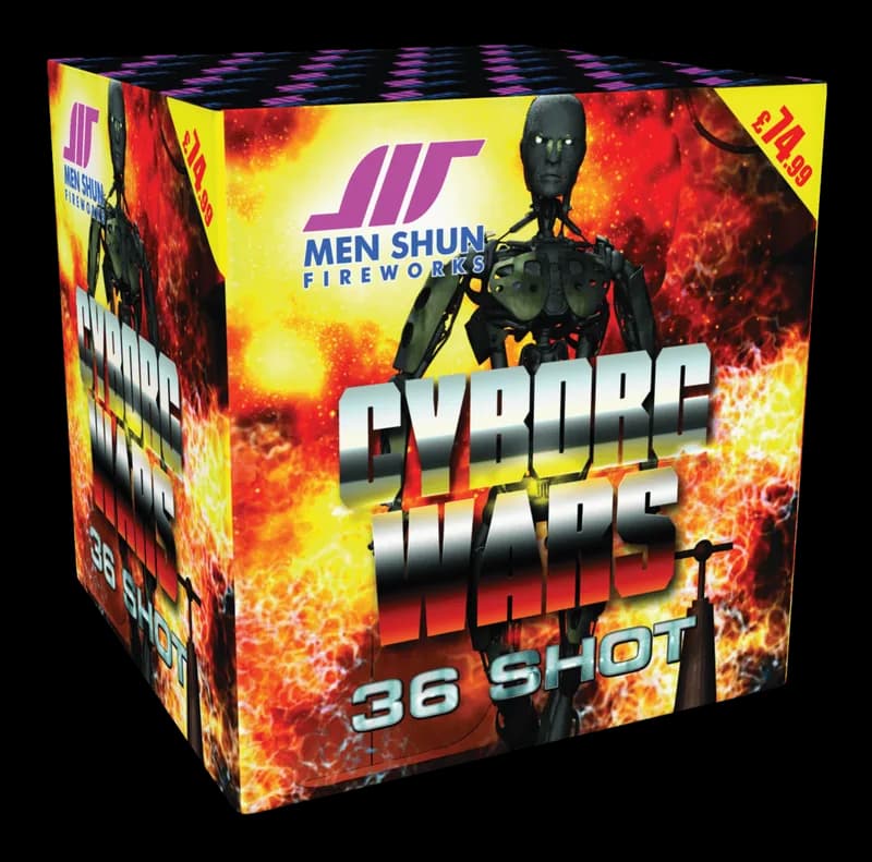 Cyborg Wars 36 Shot Barrage