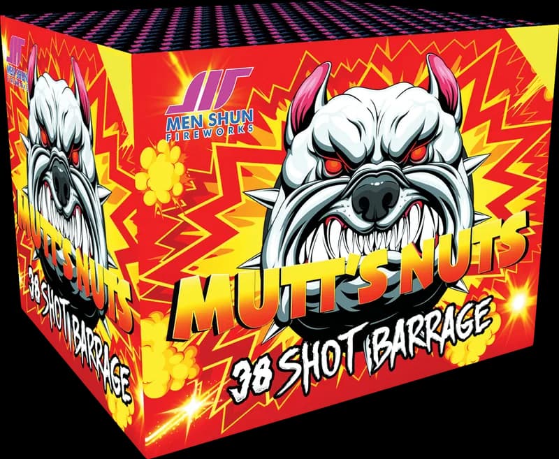 Mutts Nuts 38 Shot Barrage