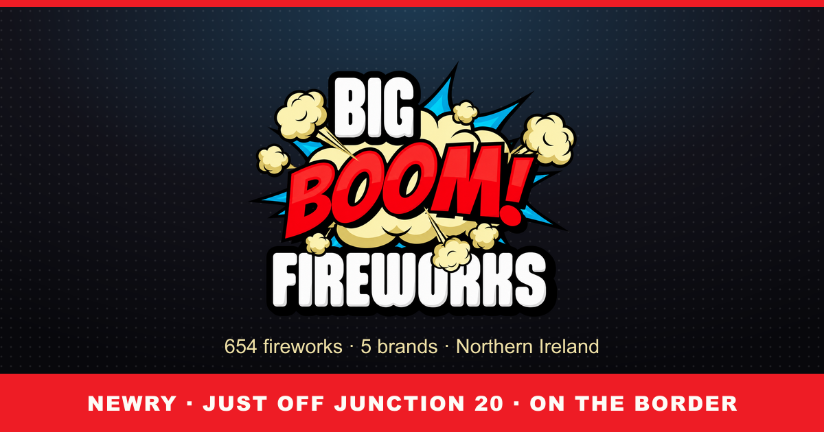 Big Boom Fireworks website